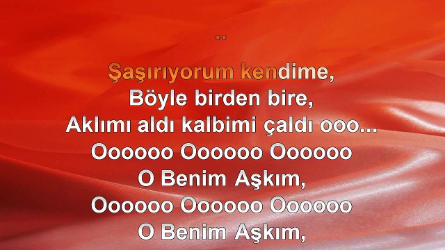 Göknur - O Benim Aşkım - (2014 TÜRKÇE KARAOKE