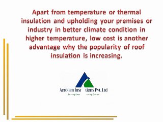 Roof Heat Insulation Material Suppliers Ahmedabad