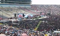 2010 Michigan Commencement-end of Obama speech