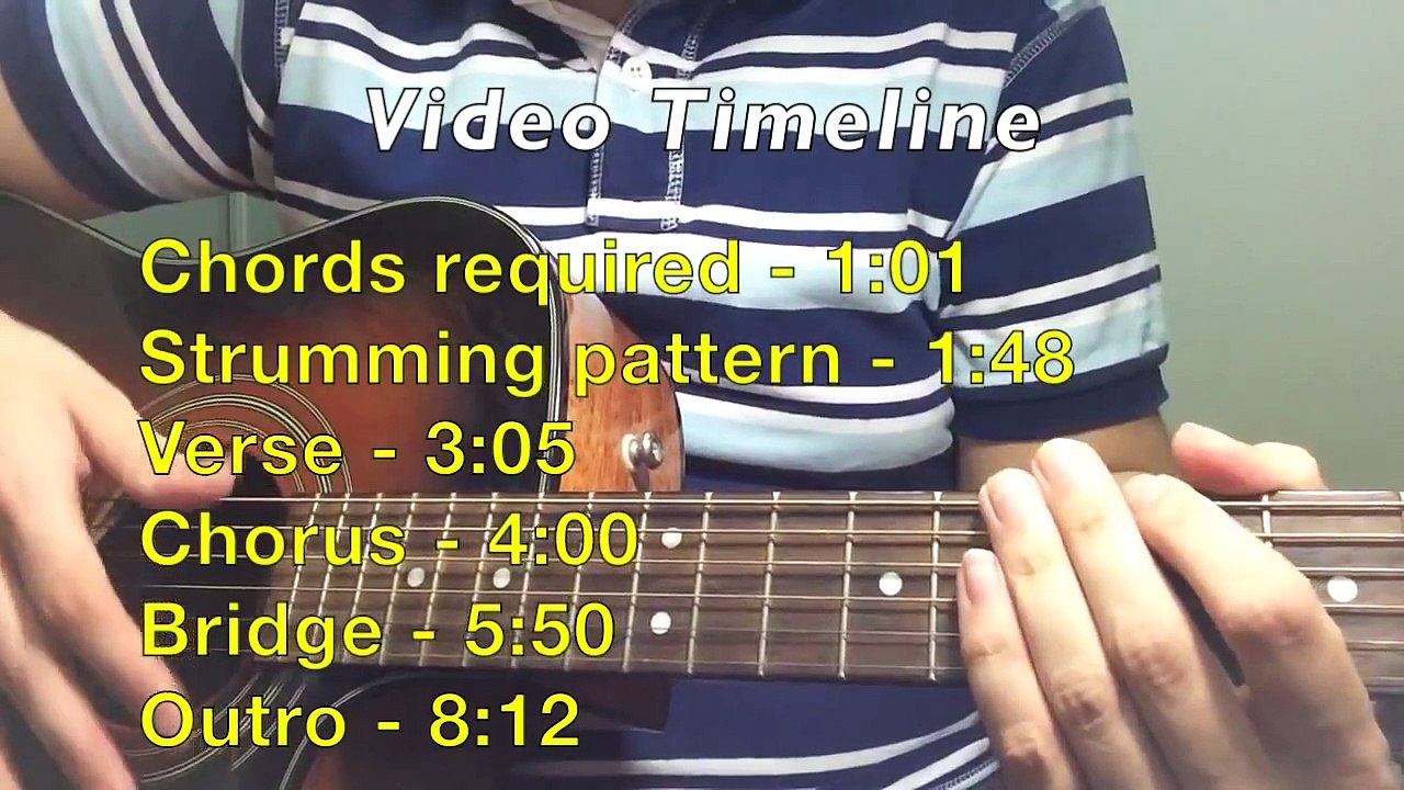 OH CECILIA! (Breaking my Heart) The VAMPS Ft. Shawn Mendes GUITAR TUTORIAL