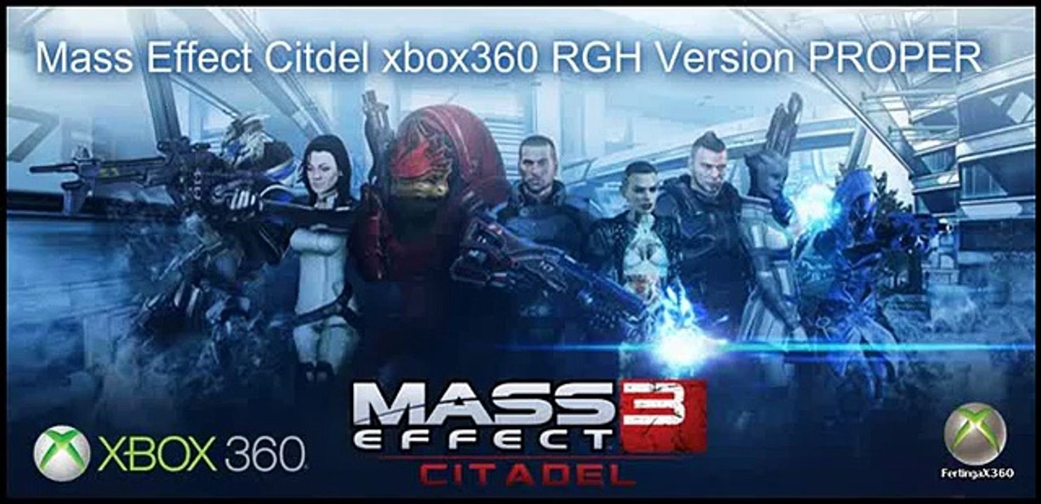 Mass Effect 3 citadel xbox360 rgh-jtag version PROPER, HostFree