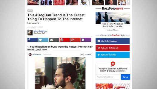 Dog Buns Are The New Big Hair Trend - video dailymotion