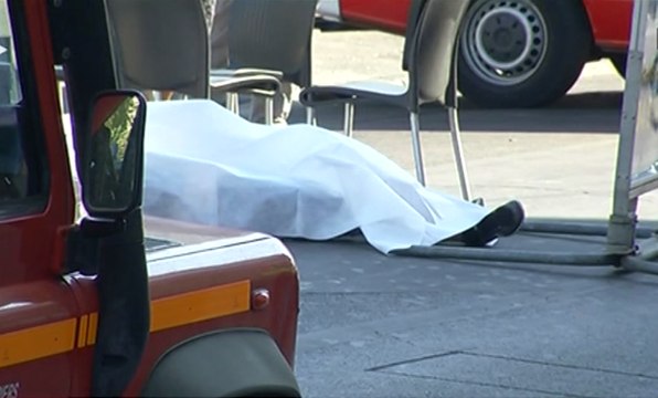 L'assassinat à Marseille à travers les télés en 42 secondes