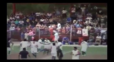 Football Hooligans Celebrations Go Wrong In Mexico As Fans And Players Fight