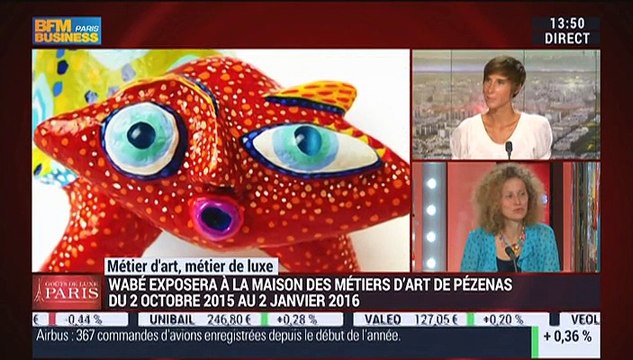 Métiers d'art, Métiers de luxe: Créatrice de papier mâché, Wabé - 06/08