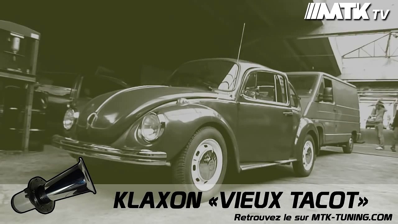 Klaxon "vieux tacot" -MTK-