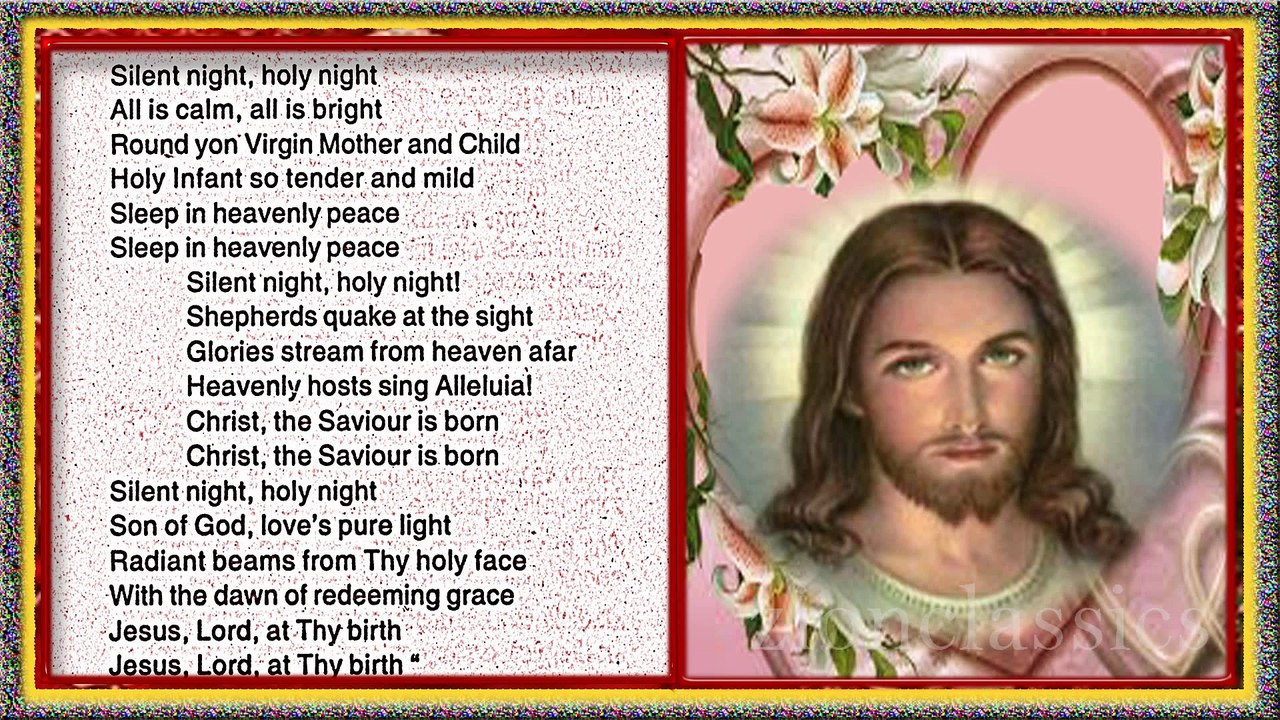 Super Hit Christmas Carol Song Karaoke with Lyrics   Album Divya Thejus   Song Silent Night