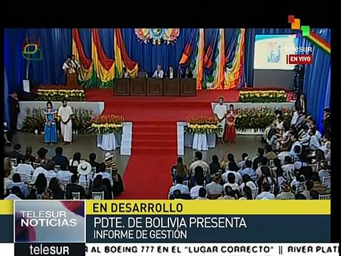 Evo Morales destaca logros económicos de Bolivia durante su gestión