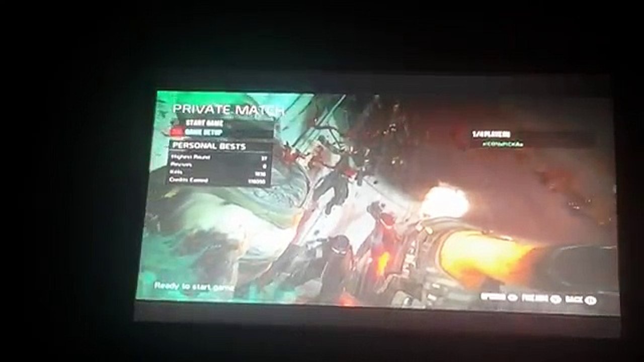 Call of Duty AW zombies Descent Double Feature