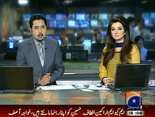 Khawaja Asif Blasts on MQM For Writing Letter To Indian High Commission