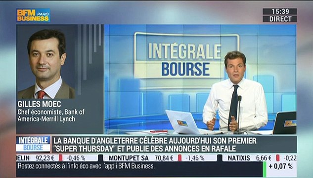 La Banque d'Angleterre célèbre ce jeudi son premier Super thursday : Gilles Moëc – 06/08