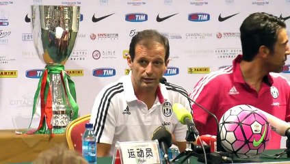 SHANGHAI - CONFERENZA ALLEGRI 6 AGOSTO