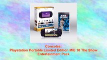 Playstation Portable Limited Edition Mlb 10 The Show Entertainment Pack