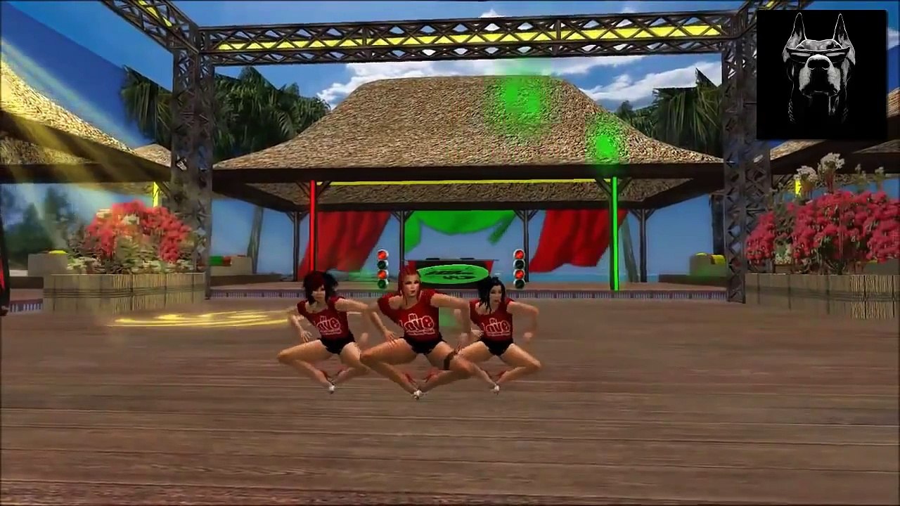 Rheinbeat - Cartoon Girls Reggae Dance - Drum and Bass - 2014