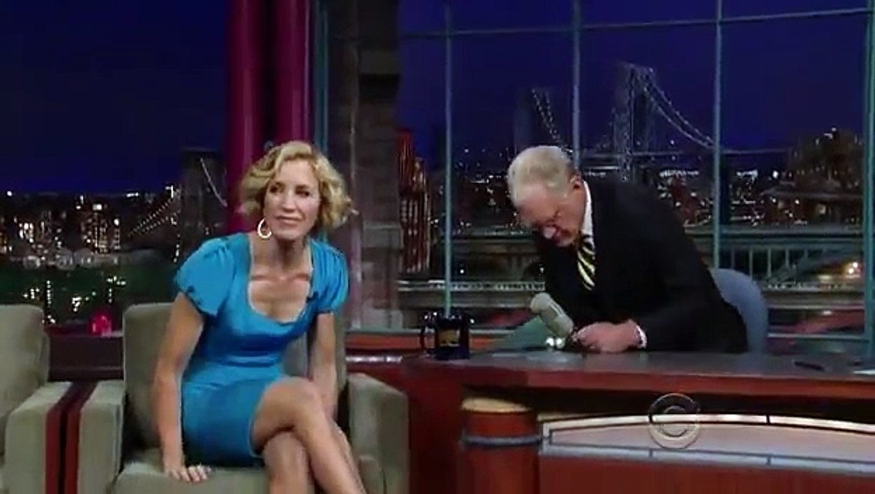 Felicity Huffman en "Late Show with David Letterman" (03/03/2009)