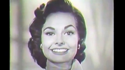 VINTAGE 1956 MAYBELINE MAKEUP COMMERCIAL - FEMALE WAR PAINT