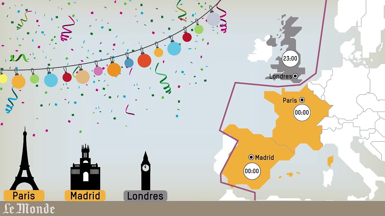 Comprendre l'étrange découpage des fuseaux horaires en 5 minutes