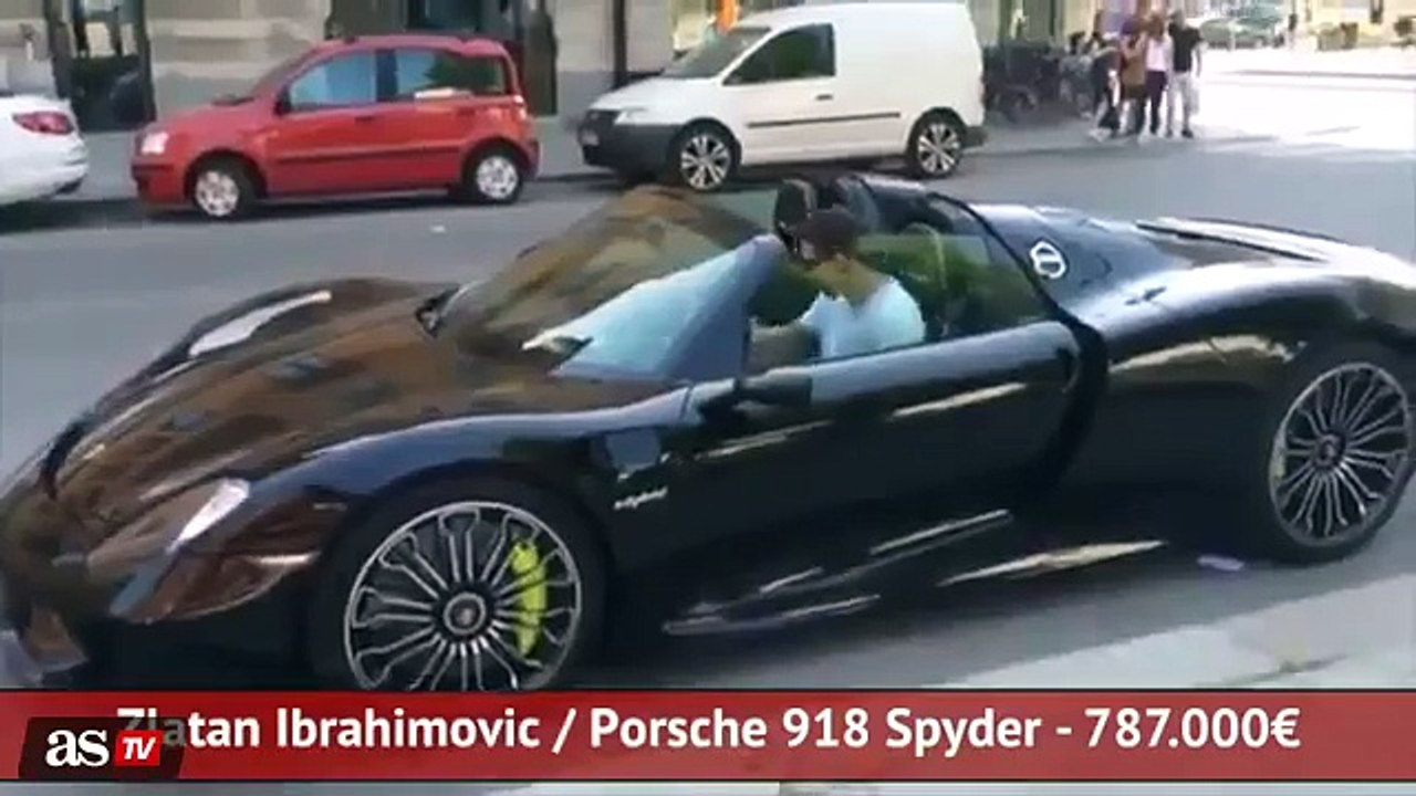 Top-10 de los coches más lujosos de las superestrellas del fútbol