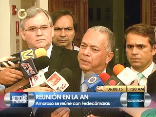Fedecámaras y Vicepresidencia de AN intentan restablecer confianza