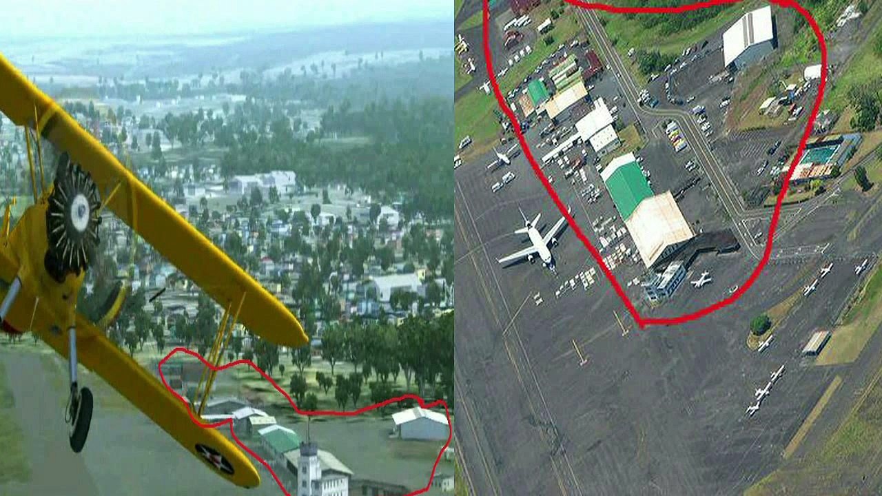 Microsoft Flight 2011 update 4 -satellite image and improved scenery