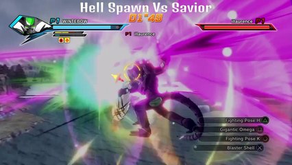 Dragon Ball Xenoverse Online (Hell Spawn Vs Savior)