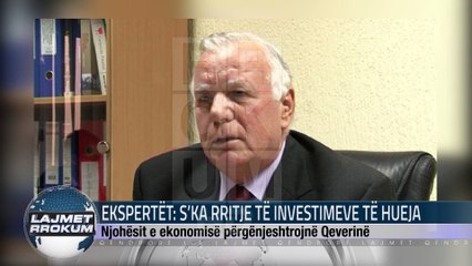 EKSPERTËT S’KA RRITJE TË INVESTIMEVE TË HUEJA
