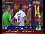 Lionel Messi Hits Headbutts To Mapou