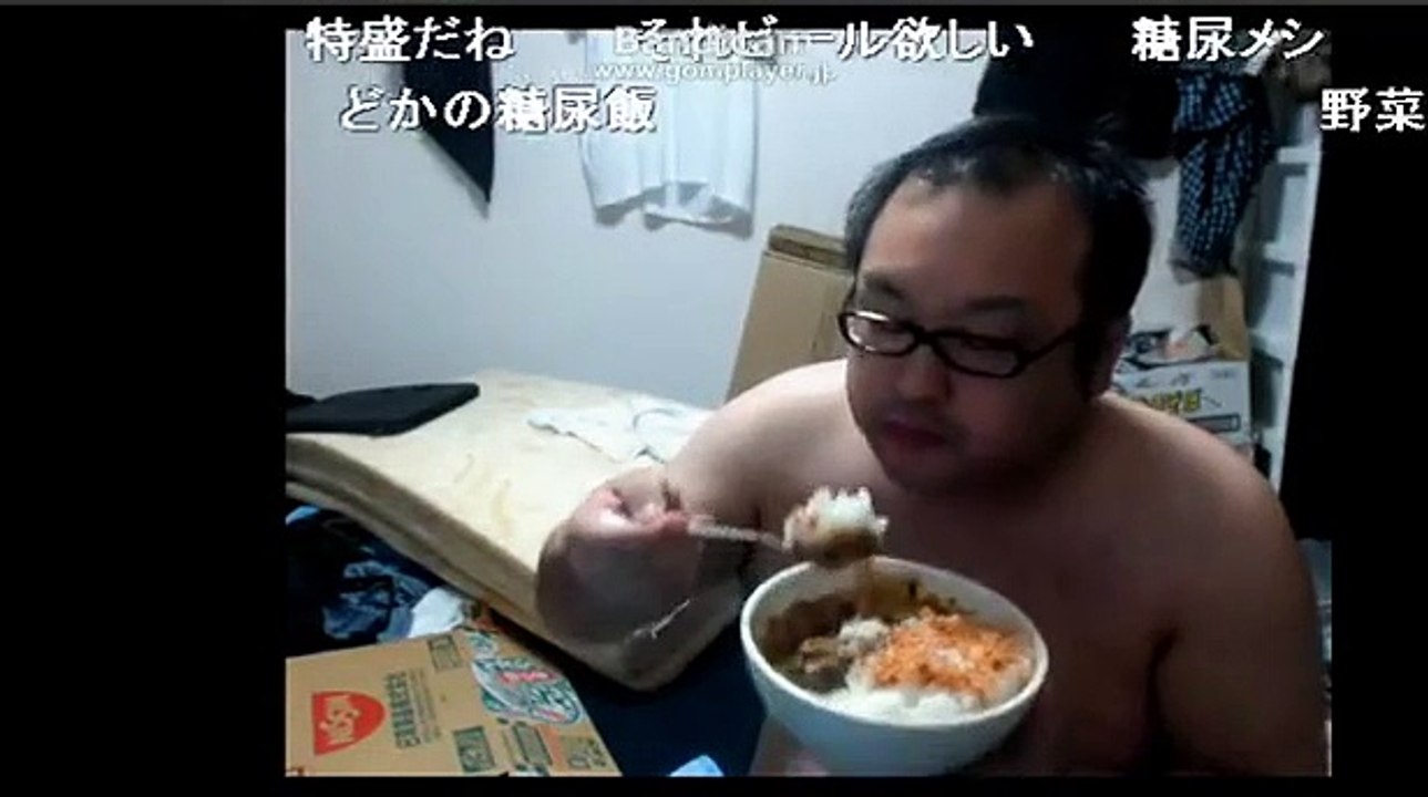 ニコ生 つんでるらいふ 中嶋勇樹 仙台 ニート　ペヤング＋カレーに鮭フレークトッピング