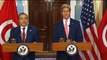 Secretary Kerry Delivers Remarks With Foreign Minister of Tunisia Hamdi