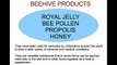 royal jelly, bee pollen and propolis from the beehive at http://thenaturalshopper.com