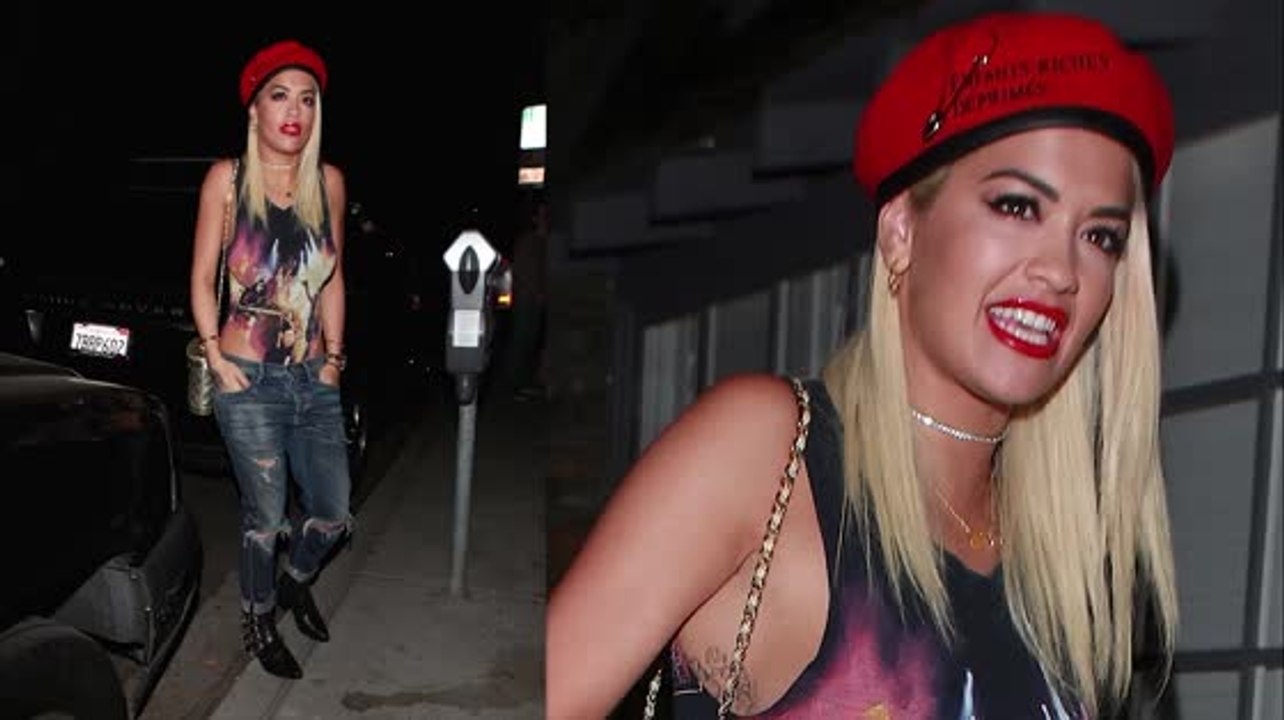 Rita Ora feiert ihre neue Single