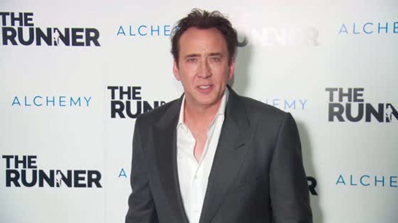 Nicolas Cage beim Runner Screening