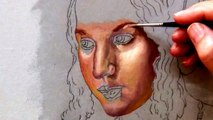 Oil Painting Techniques - Painting Portrait of a Young Venetian Woman