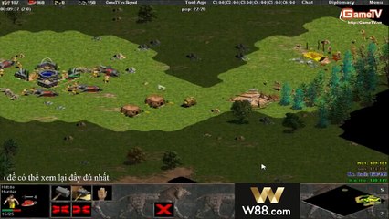 AOE Highlights - Cầm hittie nhà 7 voi và No1 lại cân cả bản đồ