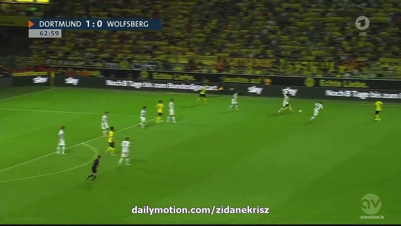 Pierre-Emerick Aubameyang 2_0 HD _ Borussia Dortmund v. Wolfsberger - Europa League 06.08.2015 HD