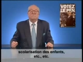 FN - LE PEN - immigration - Clip 3