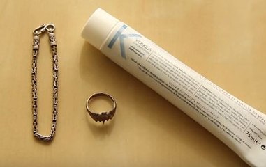 Cómo limpiar objetos de plata con pasta dental