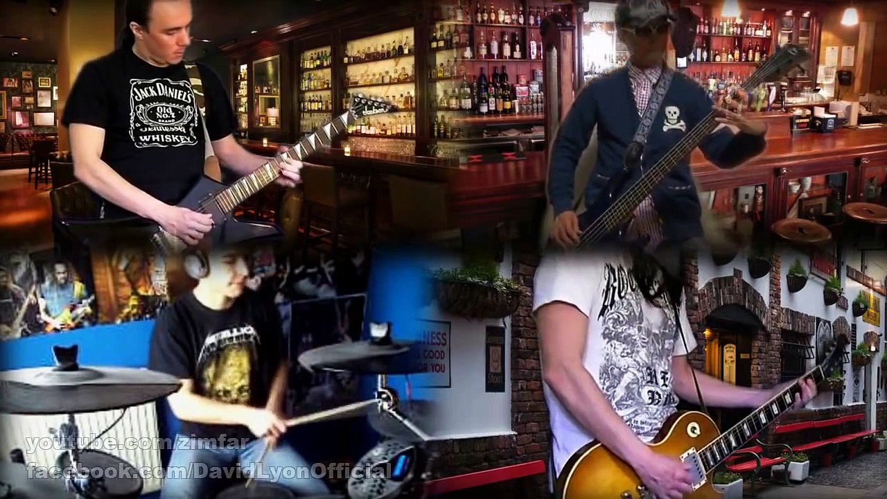 Metallica - Whiskey In The Jar - Vocals by David Lyon, Full Band Online Collaboration