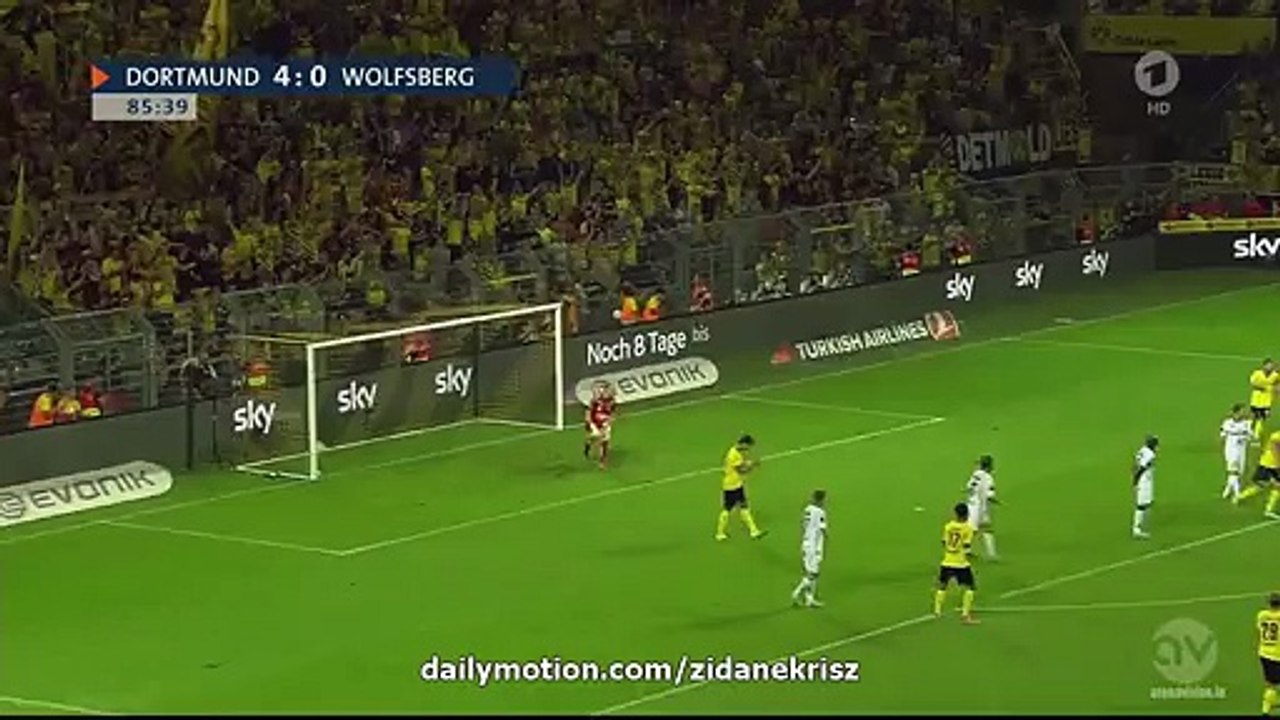 Henrikh Mkhytarian  Hattrick GOALHD 5-0 - Borussia Dortmund v. Wolfsberger - Europa League 06.08.2015