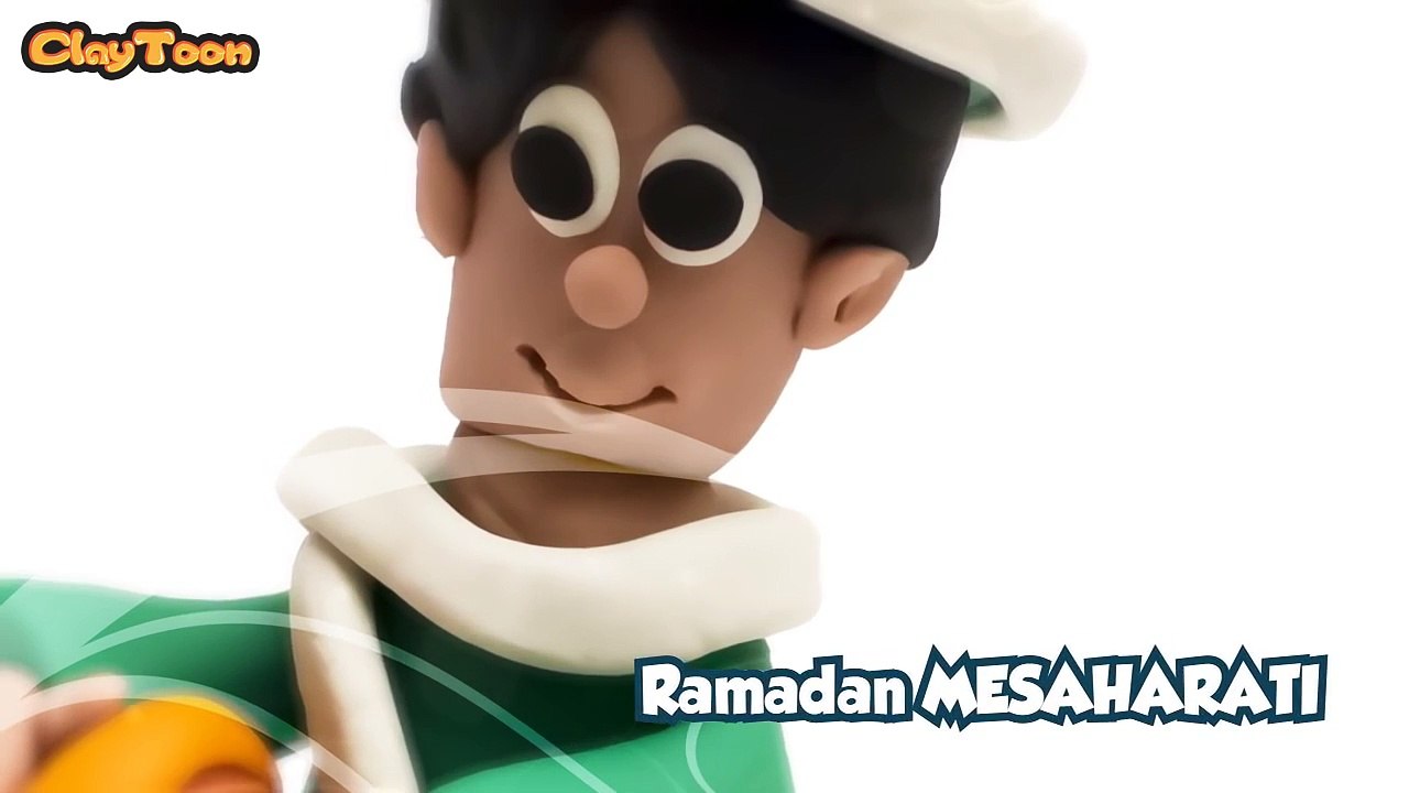 Ramadan MESAHARATI Man, Polymer clay tutorial.  مسحراتى رمضان , تشكيل صلصال