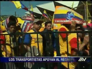 Transportistas rechazan el paro nacional