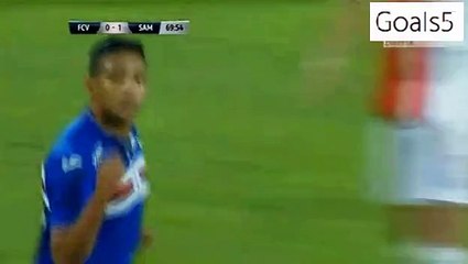 Luis Muriel Goal Vojvodina 0 - 2 Sampdoria Europa League 6-8-2015