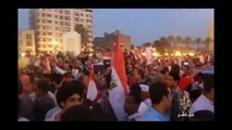 احتفالات ورقص في ميدان التحرير لافتتاح المشروع الجديد لقناة السويس