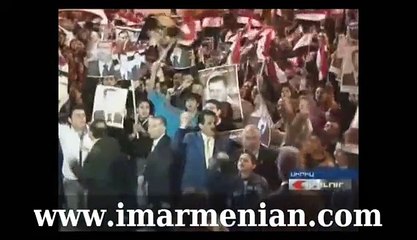 Syrian Armenians support President Bashar Al-Assad