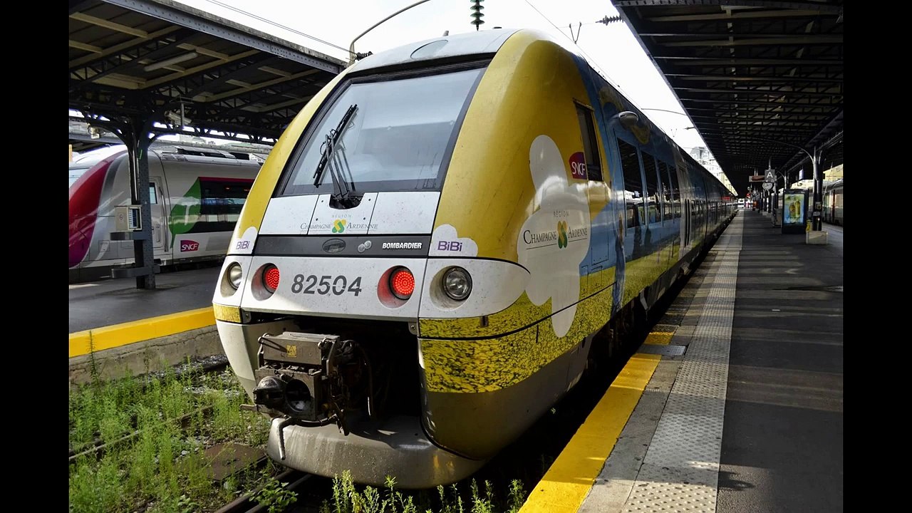 Les Gares Parisennes: Gare de l'Est et Gare du Nord [HD]