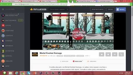 Mortal Kombat Yo Lo Jugue