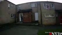 Caught On Body Cam  Knife Wielding Man Lunges At Northamptonshire Police Officers