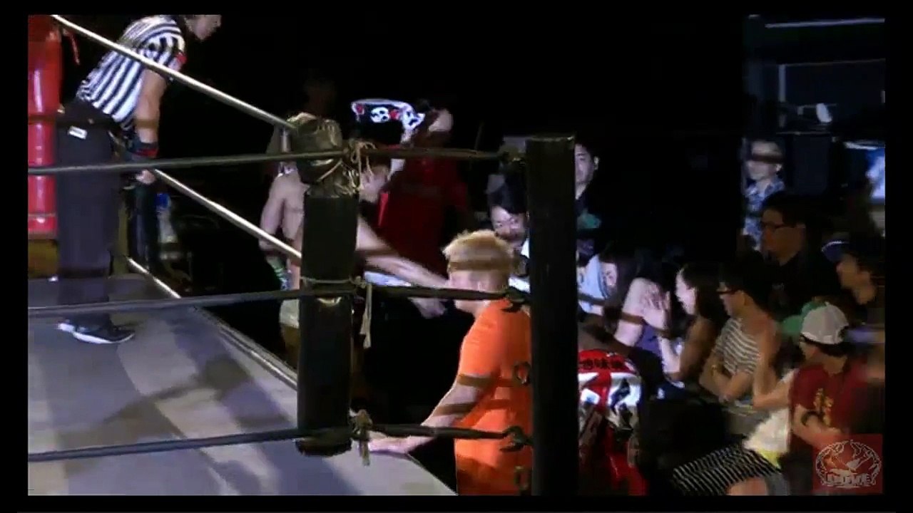 {24 Hour Wrestling} (Dove Pro Wrestling) YO-HEY & Kenshin Chikano Vs.  Naoki Tanizaki & Yasu Kubota (7/25/15)