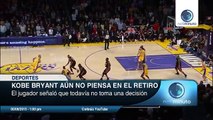 Esto dijo Kobe Bryant sobre lo que han dicho de su posible retiro