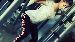 Sajal Ali go to gym to build and to be strong - Watch it